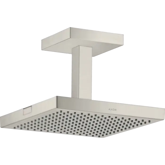 Premium | Showersolutions głowica prysznicowa 240/240 1jet z przyłączem sufitowym stal szlachetna optyczna 10929800