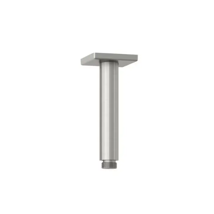 A-qa sufitowe ramię natrysku 150 mm, rozeta kwadrat, nikiel szczotkowany PVD 66535N5-00 - Nie czekaj