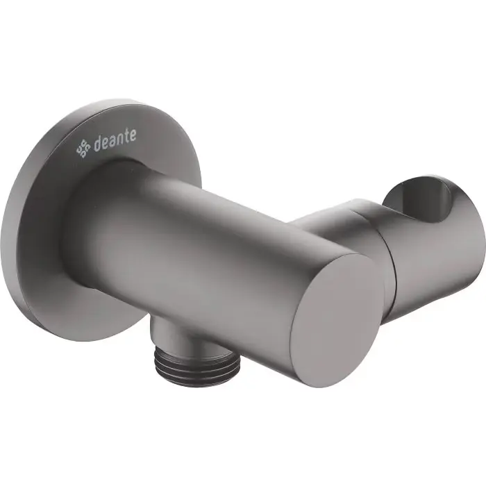 Oferta kończy się wkrótce | Cascada titanium przyłącze kątowe regulowane z uchwytem okrągłe NAC D57K