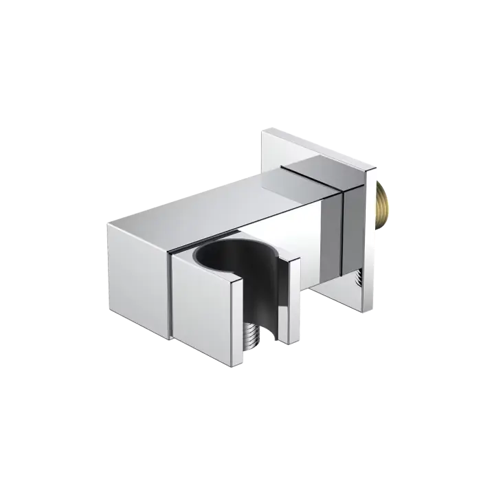 Cube przyłącze kątowe z uchwytem na słuchawke boczne, chrom APCU131111 | Superoferta