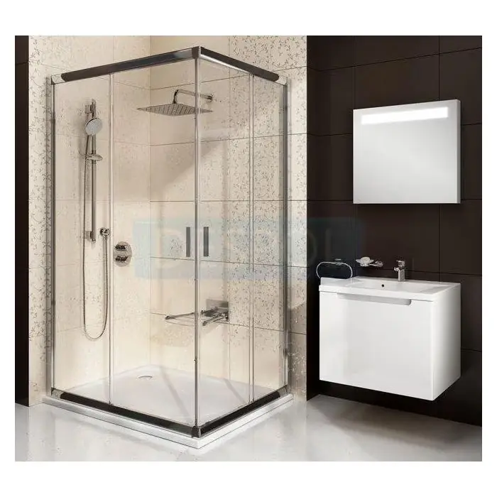 Produkt wysokiej jakości - Blrv2k-110 blix kabina prysznicowa narożna przesuwna czteroelementowa 1080-1100x1080-1100x1900 satyn 1XVD0U00ZG