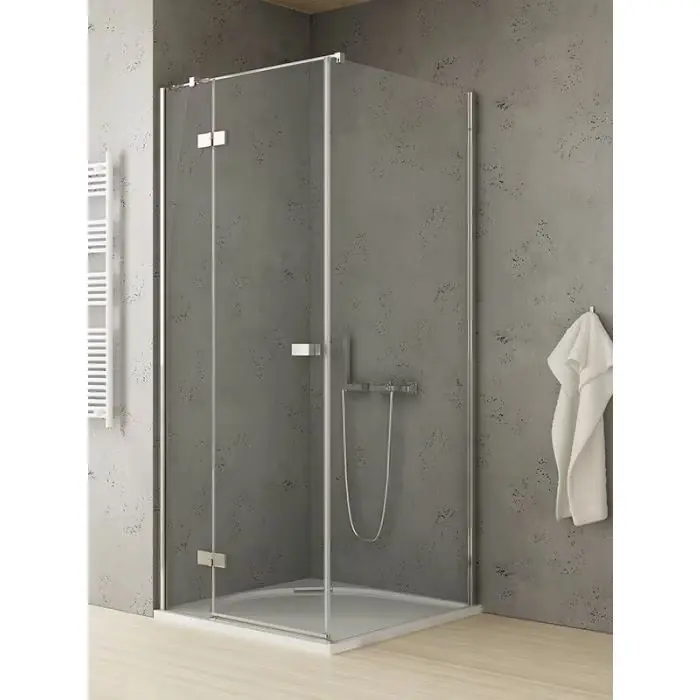 Ekspresowa dostawa | Kabina prysznicowa reflexa 1d prostokątna l 100x90x200 szkło czyste 6mm active shield 2.0 EXK-5130