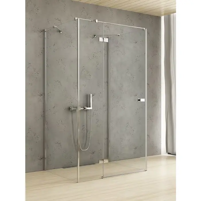 Kabina prysznicowa reflexa 1d prostokątna przyścienna l 120x90x200 szkło czyste 6mm active shield 2.0 EXK-5239 - Superoferta