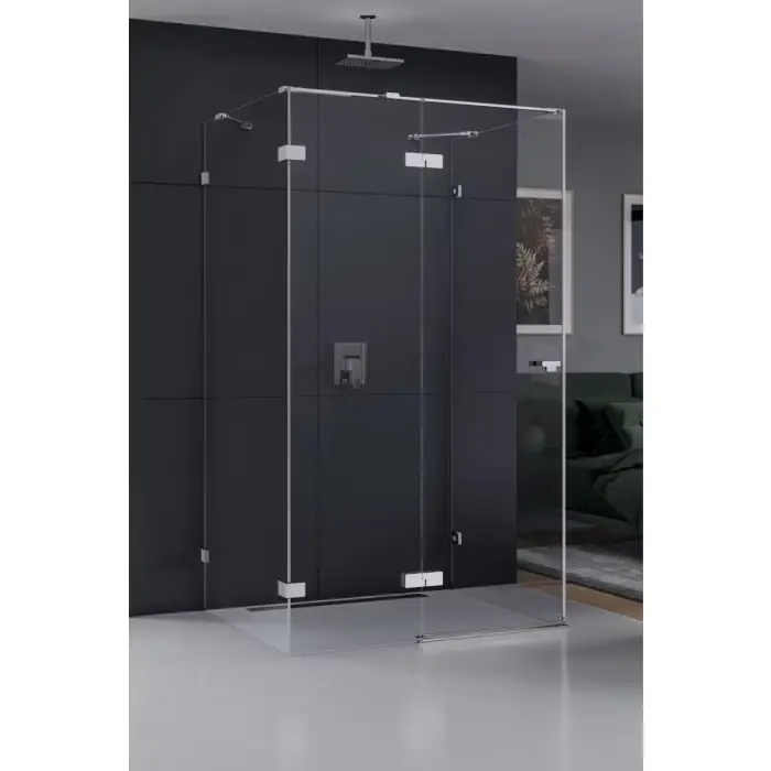 Ekstra rabat - Kabina prysznicowa eventa 1d prostokątna przyścienna p 80x90x200 szkło czyste 8mm active shield 2.0 EXK-4574