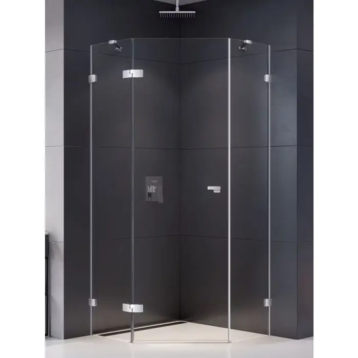 Kabina prysznicowa eventa 1d pięciokątna p 90x90x200 szkło czyste 8mm active shield 2.0 EXK-4614 | Ograniczona ilość