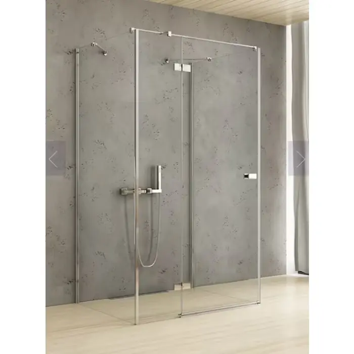 Świetna oferta - Kabina prysznicowa reflexa 1d kwadratowa przyścienna l 110x110x200 szkło czyste 6mm active shield 2.0 EXK-5231