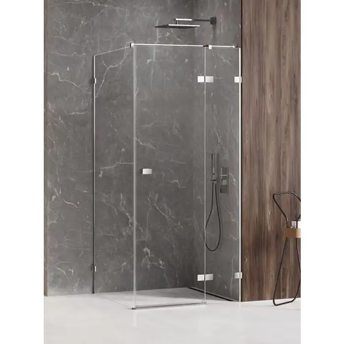 Oferta kończy się wkrótce | Kabina prysznicowa avexa 1d kwadratowa l 80x80x200 szkło czyste 6mm active shield 2.0 EXK-1457