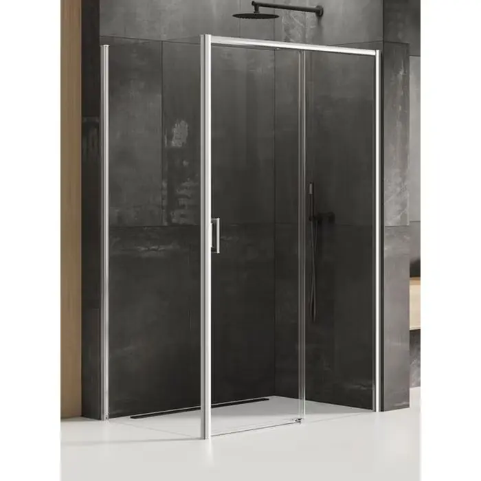 Najlepsza cena | Kabina prysznicowa prime 1d prostokątna l 100x70x200 szkło czyste 6mm active shield 2.0 D-0298A/D-0122B