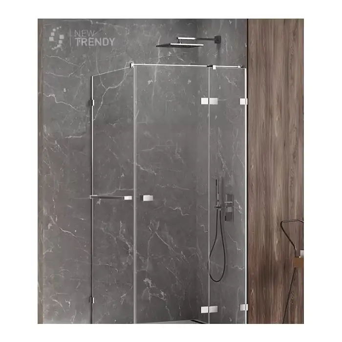Oszczędź - Nz4 kabina prysznicowa avexa 1d prostokątna l 100x110x200 szkło czyste 6mm active shield 2.0 wieszak EXK-2399