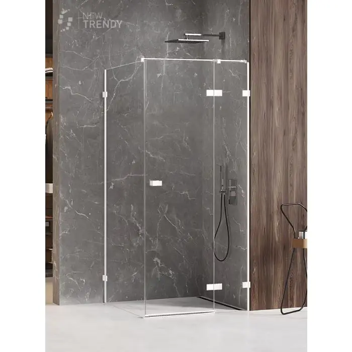 Nz2 kabina prysznicowa avexa white 1d prostokątna p 110x80x200 szkło czyste 6mm active shield 2.0 EXK-2750 | Na zamówienie