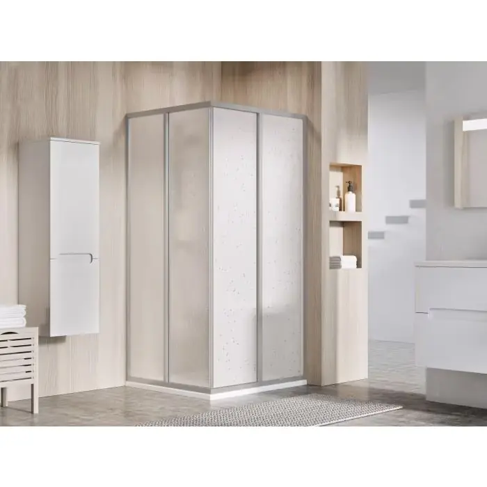 Wygodne zakupy | Kabina prysznicowa srv2+srv2-90x90cm satyna, styren pearl 14V70UO211S