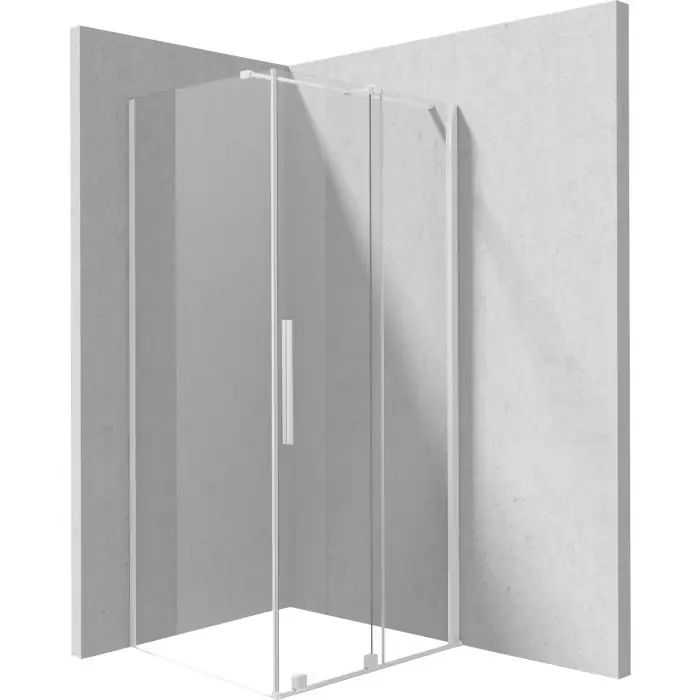 Kabina prizma bianco 120x80 cm ktj_a32r + ktj_a38p KPNAP12S08 - Sprawdzony wybór