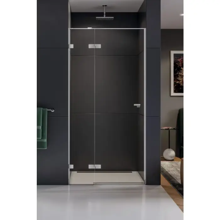 Drzwi wnękowe eventa 1d p 80x200 szkło czyste 8mm active shield 2.0 EXK-4451 - Obniżka