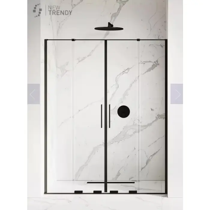 Nz4 drzwi wnękowe smart black 2d u 130x200 szkło czyste 8mm active shield 2.0 EXK-4118 | Nie przegap