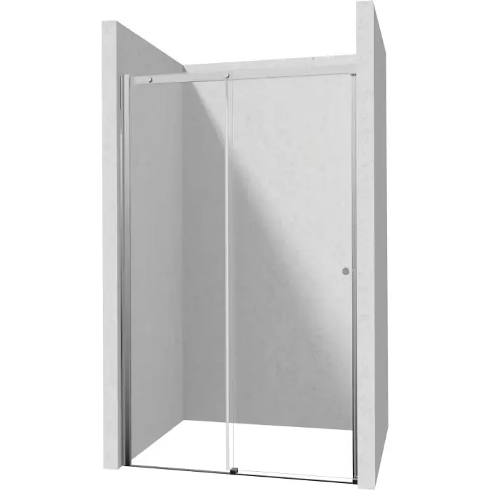 Oszczędź teraz | Drzwi przesuwne kerria plus chrom 160 cm z powłoką, szkło totalwhite KTSP016P