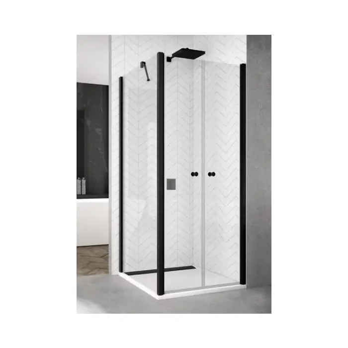 Szybka wysyłka - Solino blackkabiny prysznicowe900 SOLT209000607