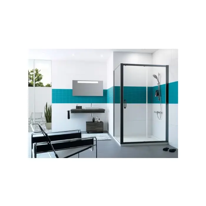 Garda ścianka do drzwi suwanych sw 100x200, czarny CU0512123322 | Nowy produkt