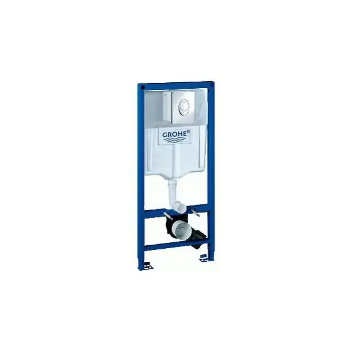 Grohe Rapid SL 2w1 stelaż podtynkowy do wiszącej miski WC, przycisk Skate Air kolor chrom 38763001 - Outlet