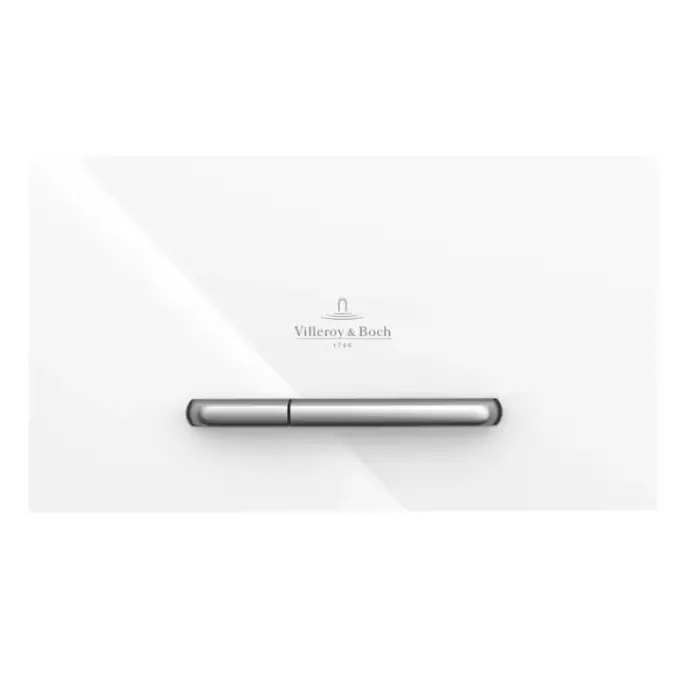 Skorzystaj z oferty | Systemy instalacyjne viconnect przycisk spłukujący do wc 300g, 2 ilości spłukiwania, glass glossy white 922160RE