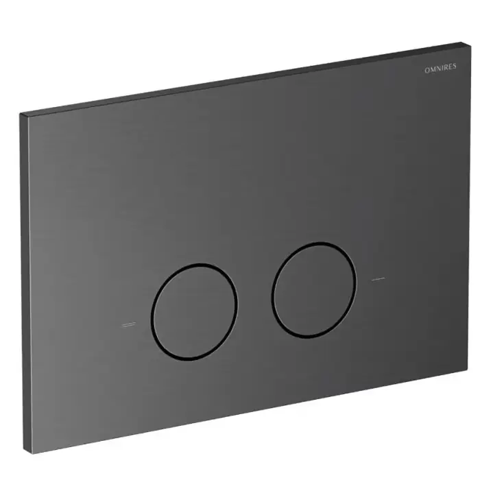 STEEL-R45 przycisk spłukujący ze stali nierdzewnej, grafit szczotkowany ST45PS1GR - Nowa pozycja w ofercie
