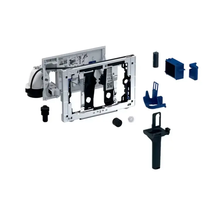Moduł duofresh z ręcznym uruchamianiem i pojemnikiem na wkład duofresh, do spłuczki podtynkowej sigma 8 cm szary antracytowy ral 7016 115.053.BZ.2 - Outlet