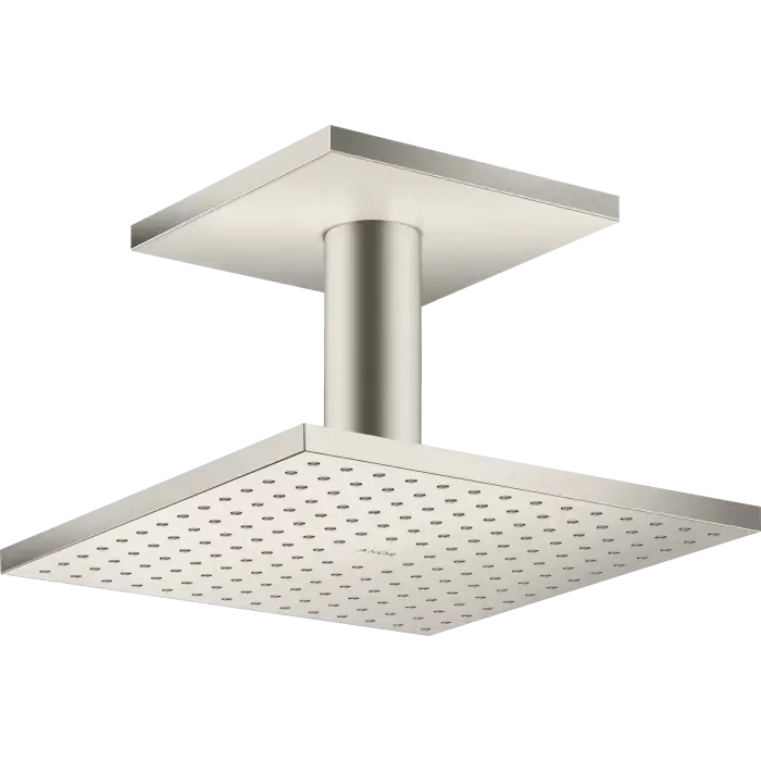 Showersolutions głowica prysznicowa 250/250 2jet do montażu w suficie stal szlachetna optyczna 35312800 - Duży rabat
