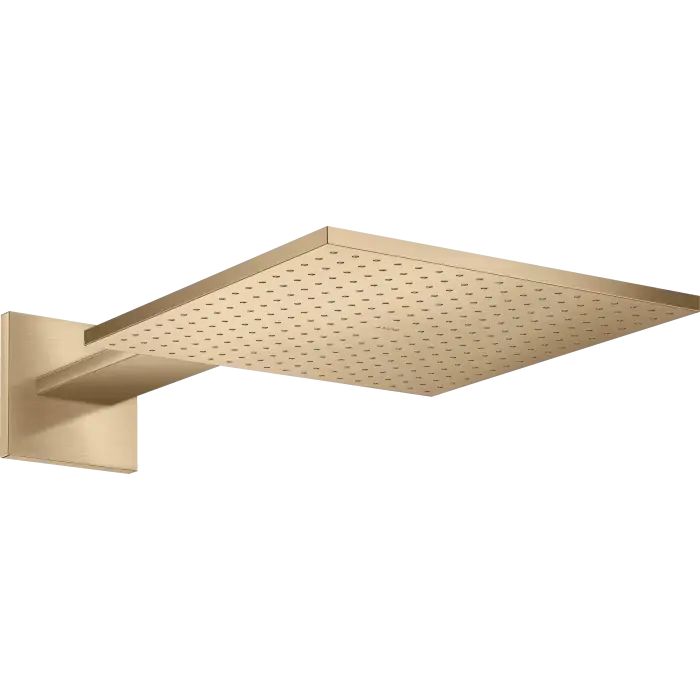 Showersolutions głowica prysznicowa 300/300 1jet z ramieniem prysznicowym brąz szczotkowany 35314140 - Końcówka serii