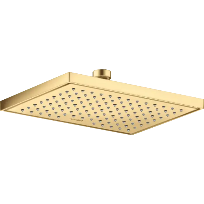 Bezpieczne zakupy - Showersolutions głowica prysznicowa 245/185 1jet ecosmart złoty optyczny szczotkowany 35374250