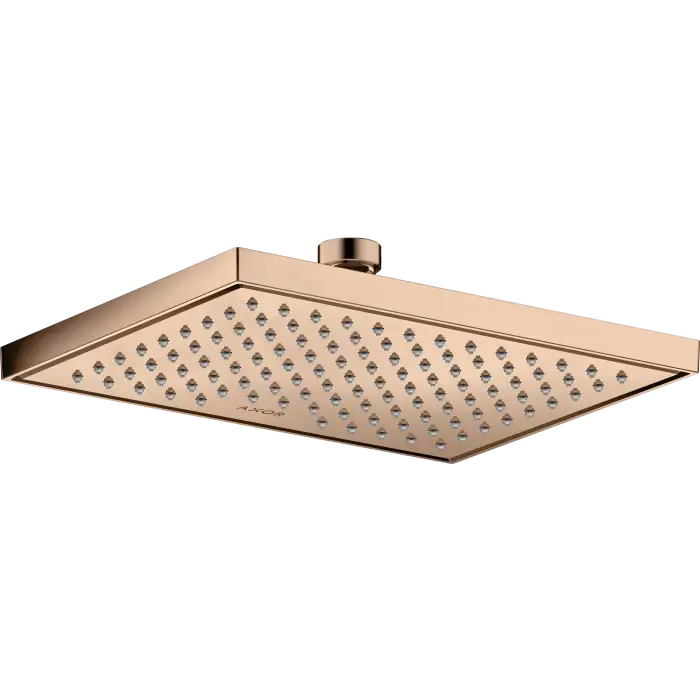 Showersolutions głowica prysznicowa 245/185 1jet ecosmart+ czerwony złoty polerowany 35387300 - Dodaj do koszyka