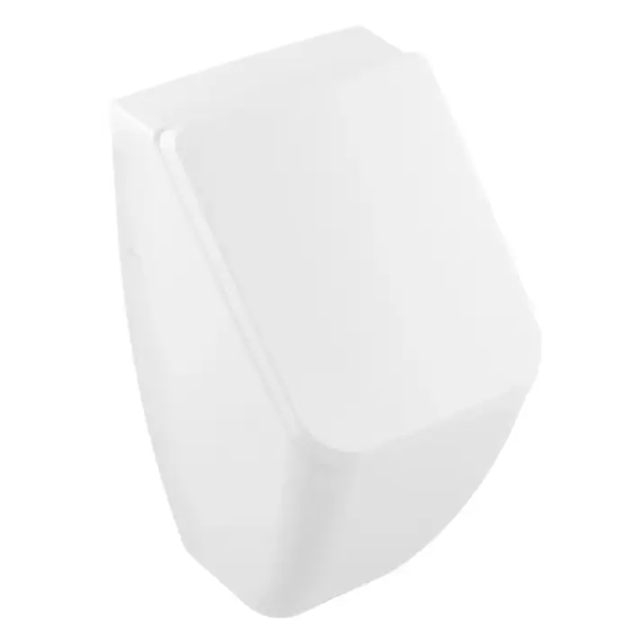 Venticello pisuar, z otworami na pokrywę, bez kołnierza wewnętrznego, dopływ zakryty, 285 x 320 mm, weiss alpin 5504R101 - Taniej