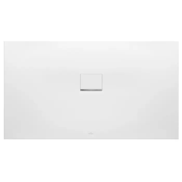 Premium | Squaro infinity brodzik prostokątny, 1600 x 750 x 40 mm, stone white UDQ1675SQI2BV-RW