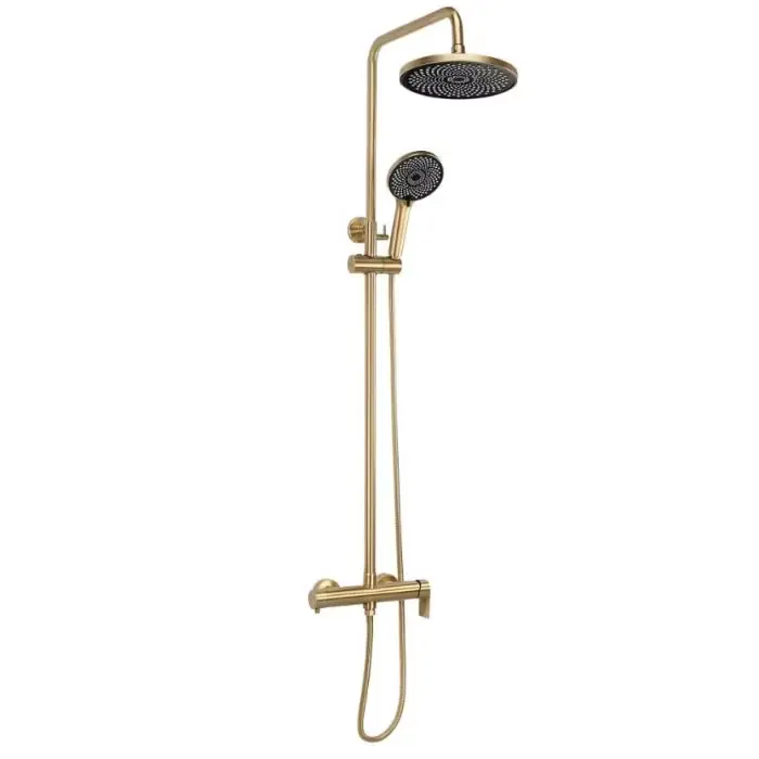 Hunter złoty szczotkowany zestaw natryskowy REA-P8717 - Oszczędź