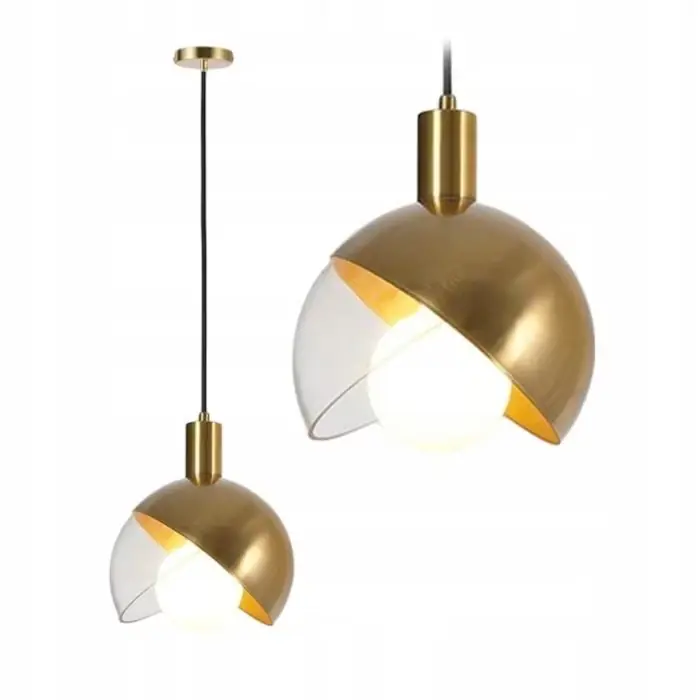 Lampa wisząca sufitowa szklana złota kula app638-1cp OSW-05637 | Nowa pozycja w ofercie