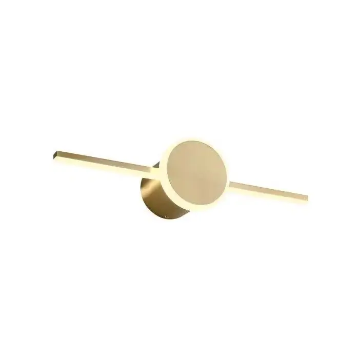 Dobra cena - Kinkiet łazienkowy led round gold 40cm app842-1w OSW-07017