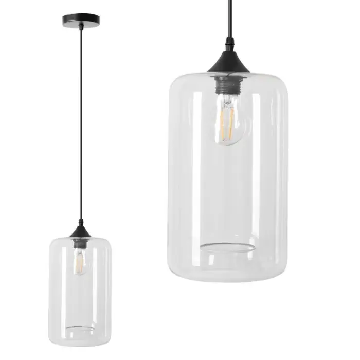Okazja | Lampa sufitowa wisząca szklana app310-1cp loft OSW-00342