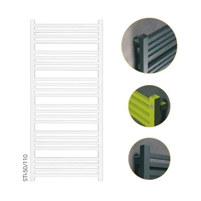 Wyprzedaż zapasów - Stick grzejnik łazienkowy o wymiarach 40x70, w kolorze biały, moc 312w STI-40/70