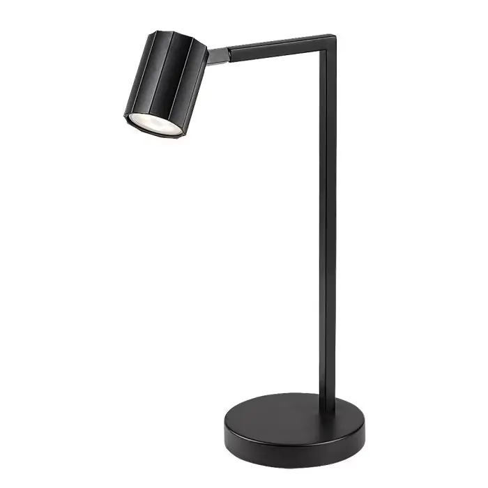 Bezpośrednio od producenta - Karter lampka biurkowa matowa czarna gu10 1x max 5w ip20 73029