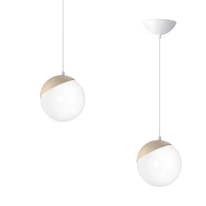 Szybka dostawa | Lampa wisząca sfera wood 1xe14 MLP5424