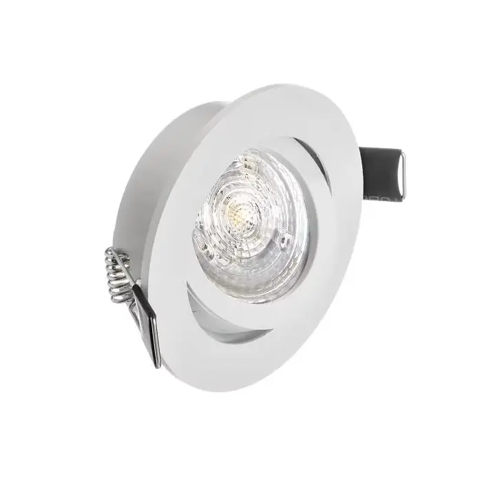 Oferta specjalna - Oczko sufitowe okrągłe ruchome ip20 white EKZ336