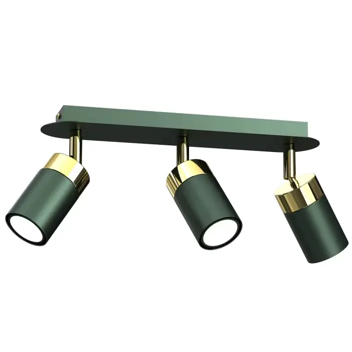 Lampa sufitowa joker green/gold 3xgu10 MLP7719 - Skorzystaj teraz