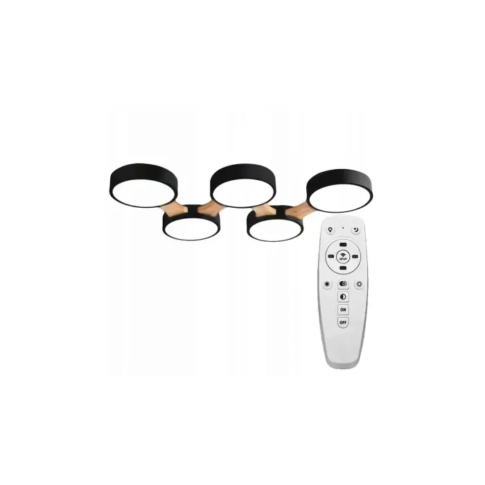 Lampa sufitowa app526-5c czarna OSW-08468 - Kupuj bezpiecznie