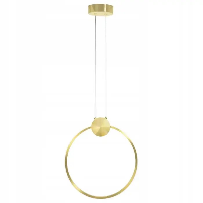 Bardzo popularny produkt | Lampa sufitowa wisząca led app1393-cp gold 30cm OSW-00919