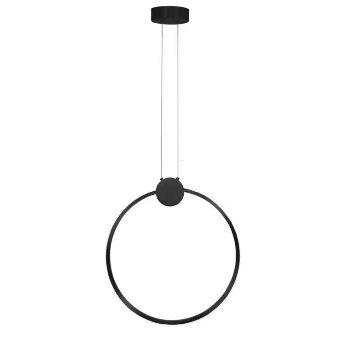 Prosto od producenta | Lampa sufitowa wisząca led app1398-cp black 50cm OSW-00956