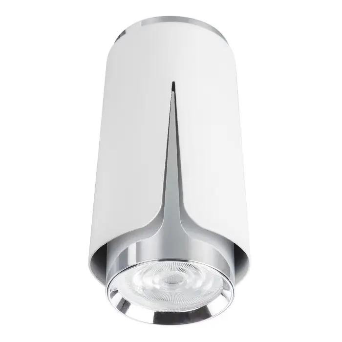 Flower chrome downlight 1xgu10 biały ML0270 | Megacena