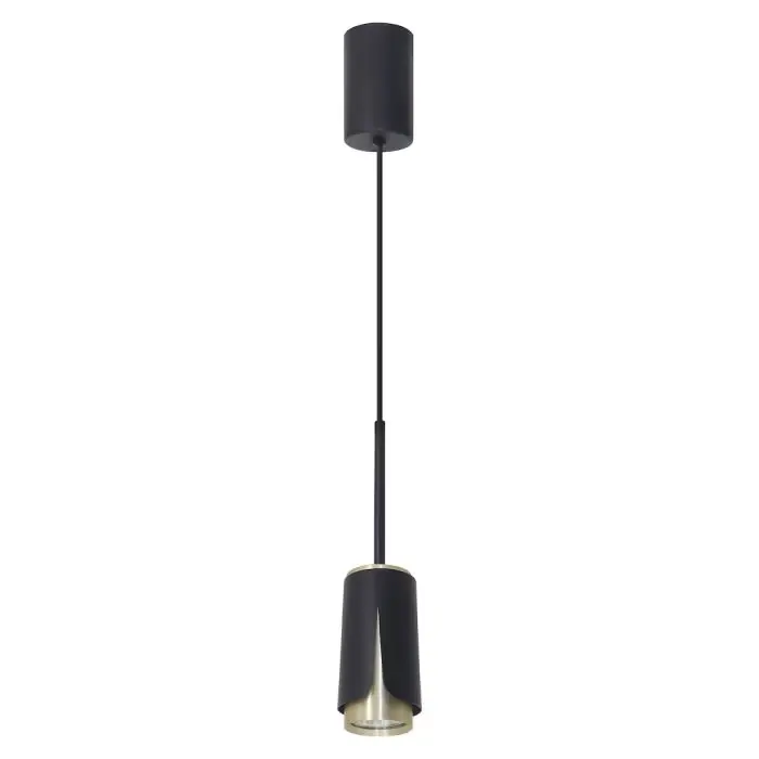 Oferta dnia - Flower black gold lampa wisząca 1xgu10 ML0267