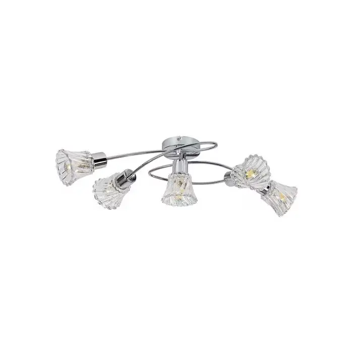 Hestia lampa sufitowa ip20 chrom e14 5x max 40 5304 - Popularny produkt