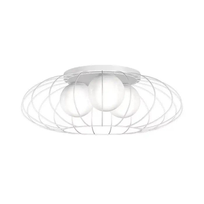 Końcówka serii - Lampa sufitowa kronos 3xe14 biały MLP4435
