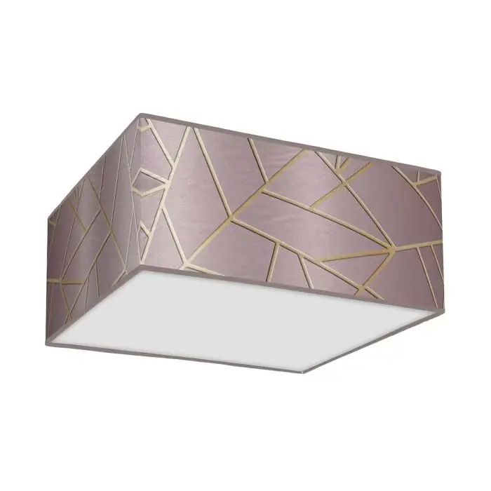 Najwyższa jakość - Lampa sufitowa ziggy pink gold/pink 2xe27 MLP7588