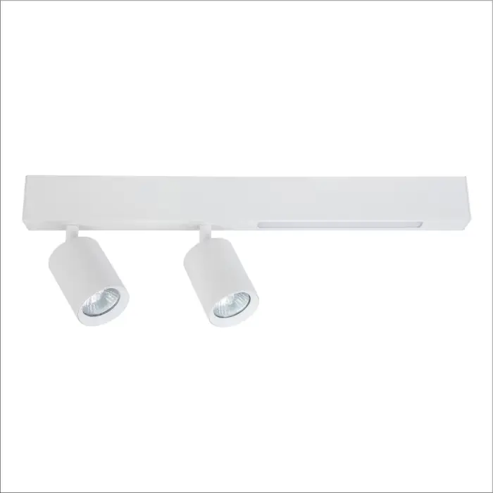 Cena obniżona - Lampa sufitowa magnet 9w+2xgu10 3000/4000k biały ML1133