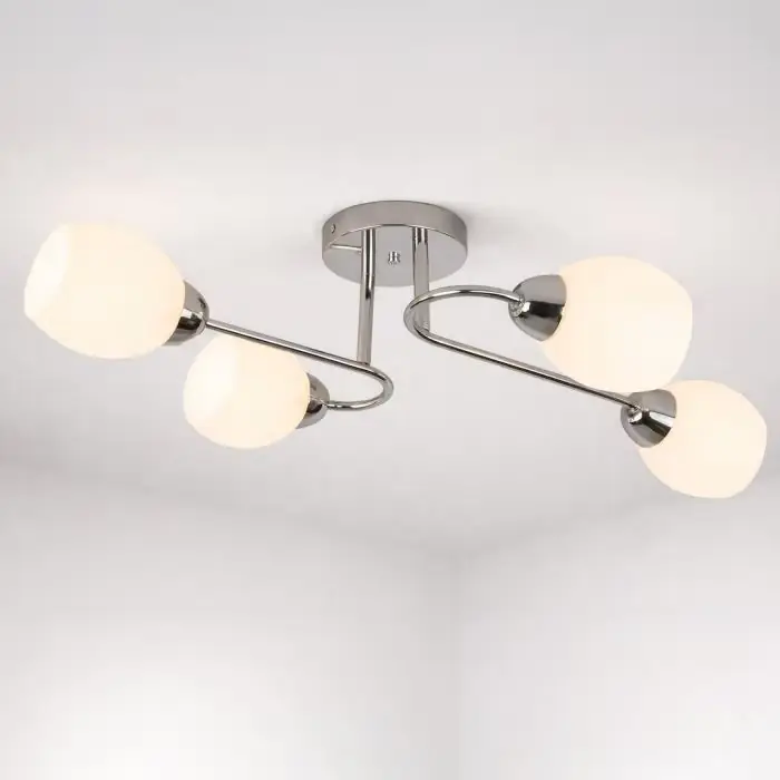 Lampa sufitowa king chrome 4xe27 ML2756 - Prosto od producenta